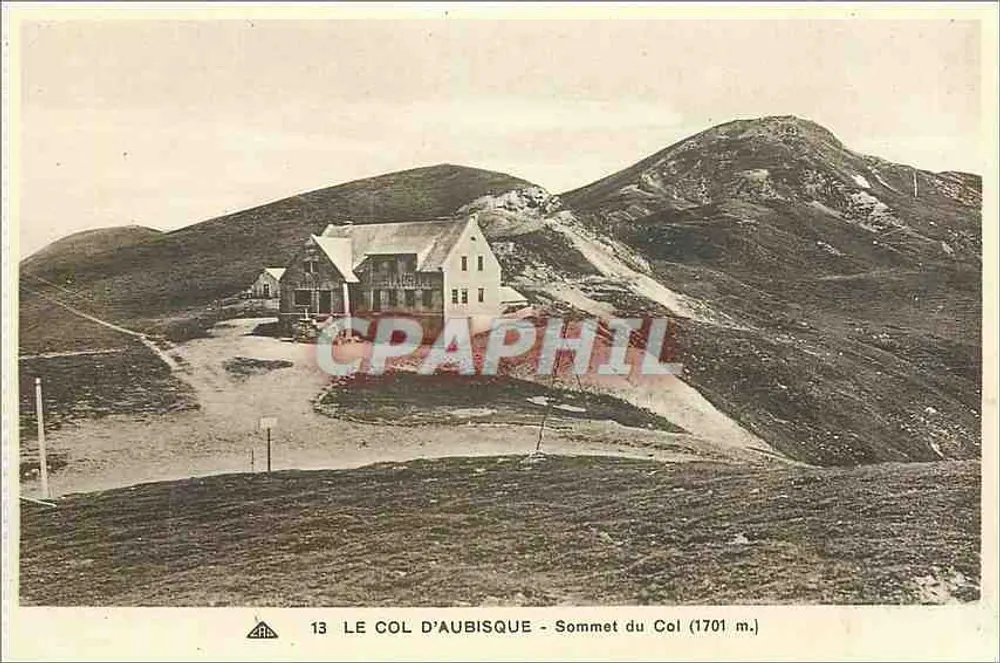 Col d'Aubisque — Wierzchołek Colu (1701 m.) - Awers