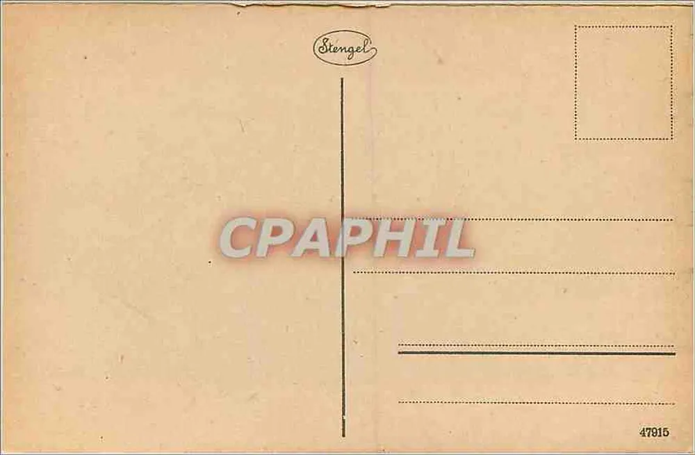Köln a. Rh. — Ansicht der St. Marien im Capitol und Dreikönigenkirche — Stengel - Rückseite
