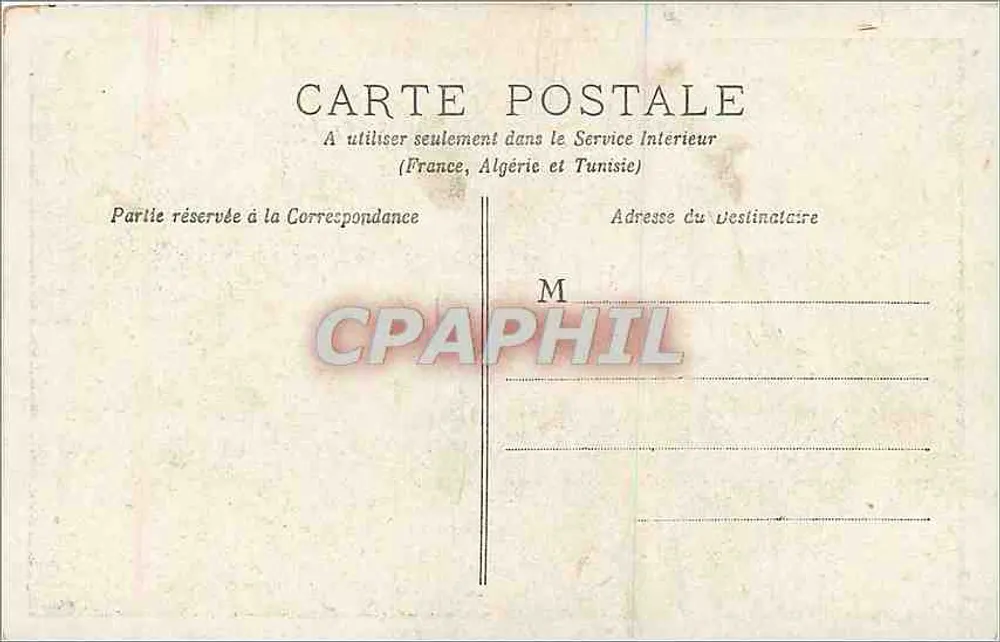 De l'argent tiens en voilà — P.W. PARIS n°15 - Verso