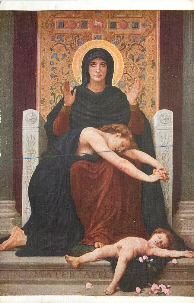 Mater Afflicta — Virgem consoladora — Museu do Luxembourg, n°396 - Frente