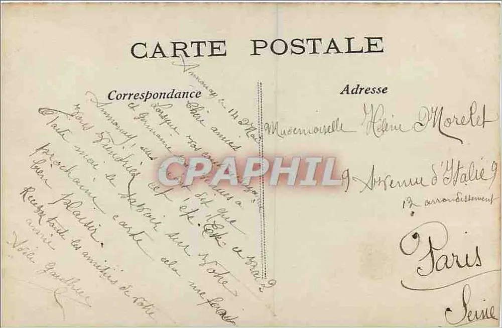 Dwie kobiety w kuchni — GAGE D'AFFECTION — Wydawca nieodczytelny, nr 78 - Rewers