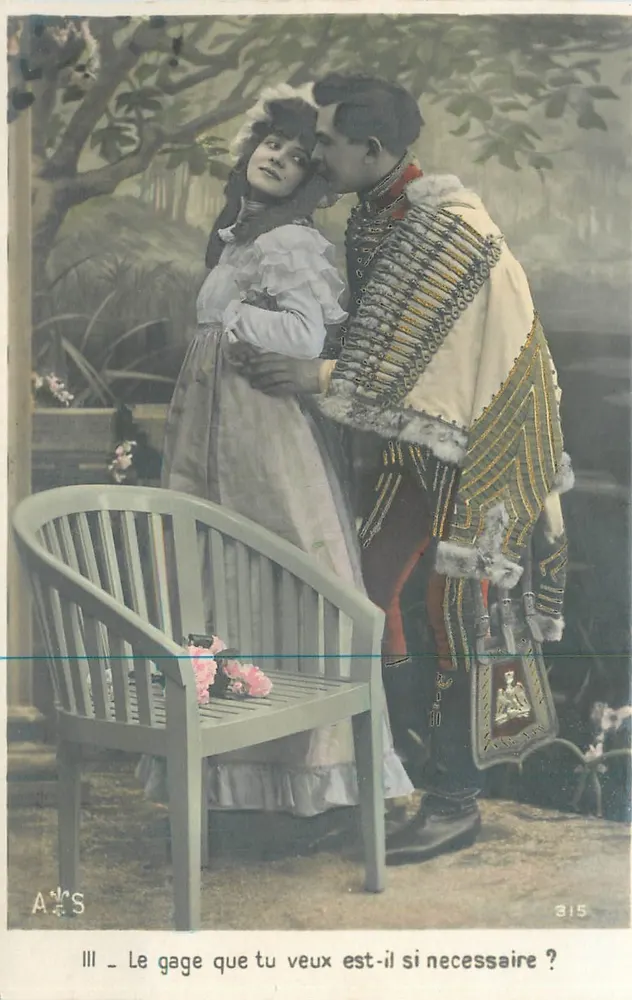Theaterszene — Szene III — Verlag A&S n°315 - Vorderseite
