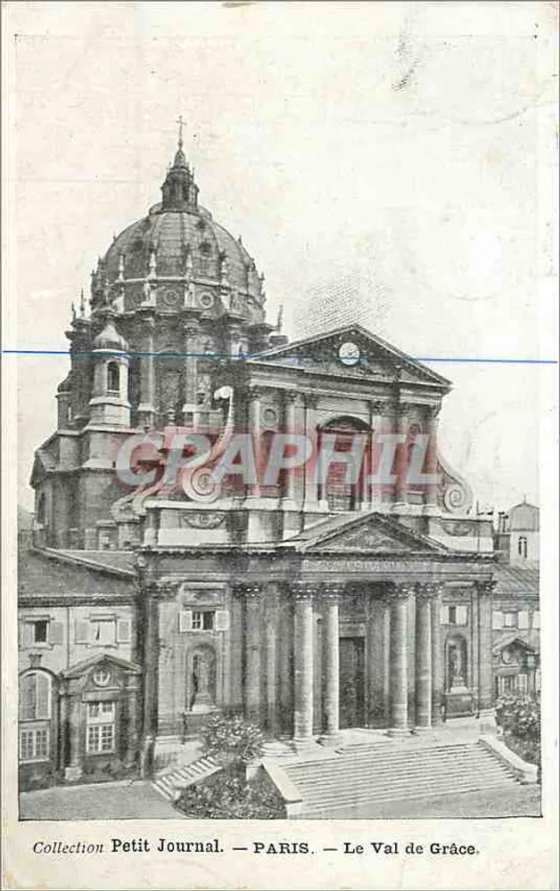 O Vale de Grace — Paris — Coleção Petit Journal - Frente