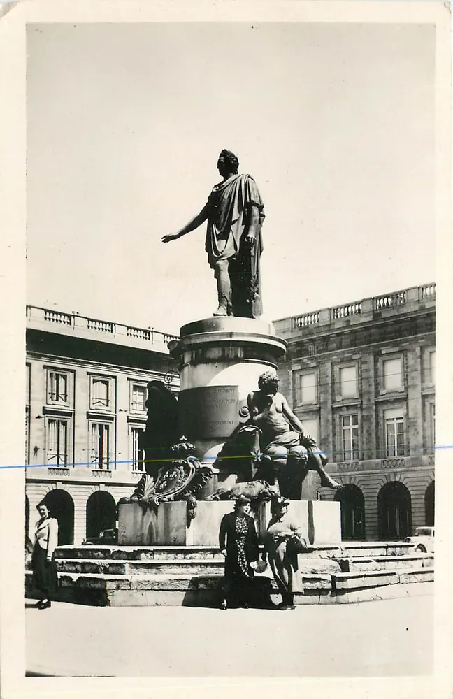 Reims (Marne) — Statue de Louis XV, Place Royale — G. Récant, éditeur, Paris - Recto