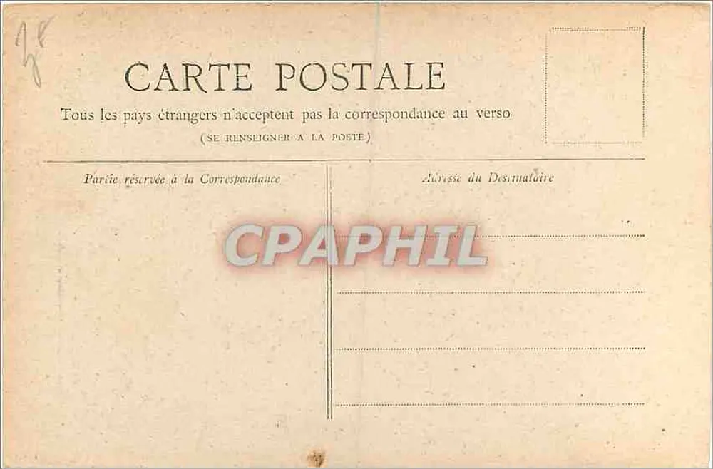 O Vale de Grâce — Paris — Coleção Petit Journal - Verso