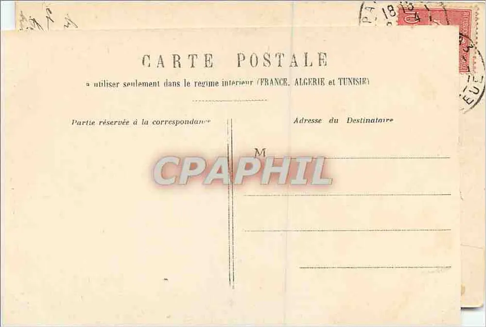 Parijs — Bois de Boulogne, Omgeving van het onderste meer — Processen C. Jeanette, n°14 - Achterkant