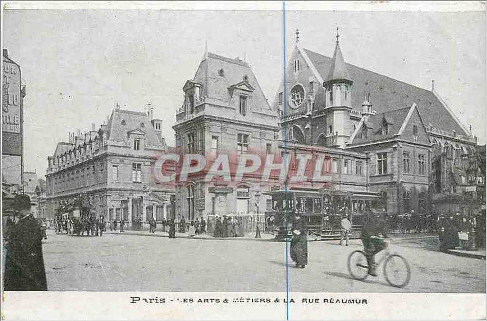 Paris - Les Arts & Métiers & la Rue Réaumur — éditeur non visible - Recto
