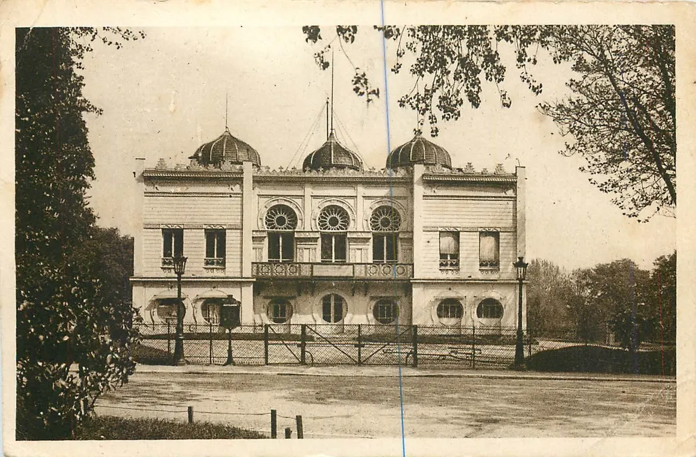 A Observatórios de Montsouris — Paris — Edições 'La Cigogne' - Frente