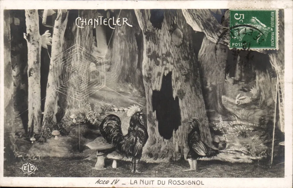 Chantecler — Acte IV — La Nuit du Rossignol — Éditeur ELD - Recto