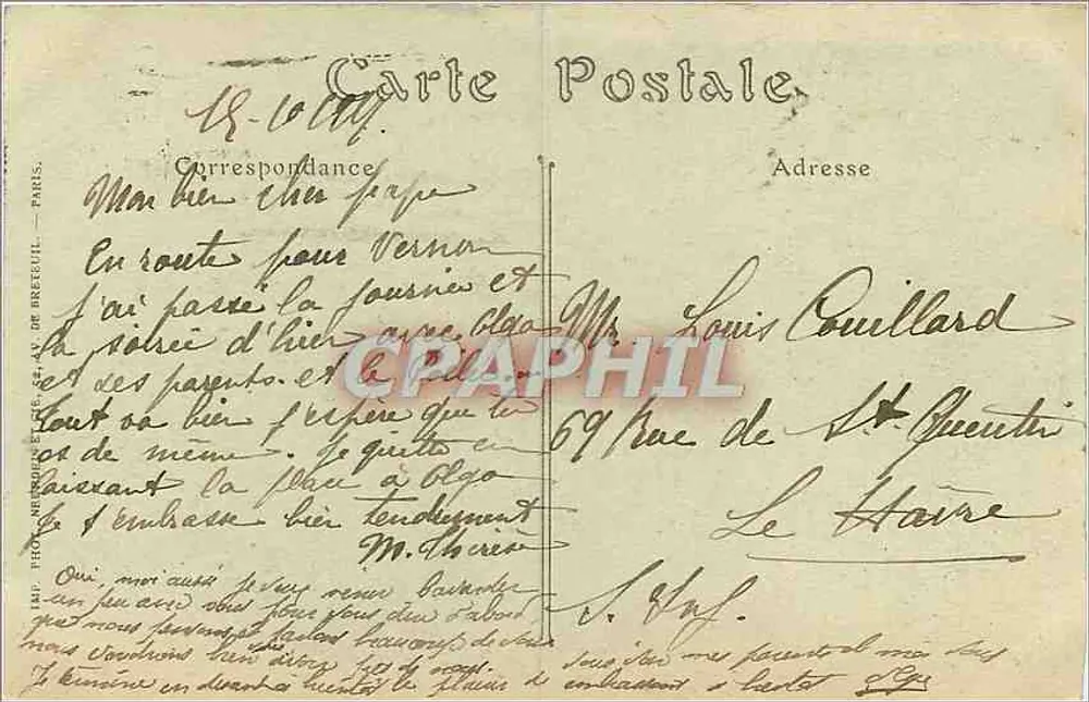 PARIS — La Chiesa della Madeleine — JND JOL. n°19 - Verso