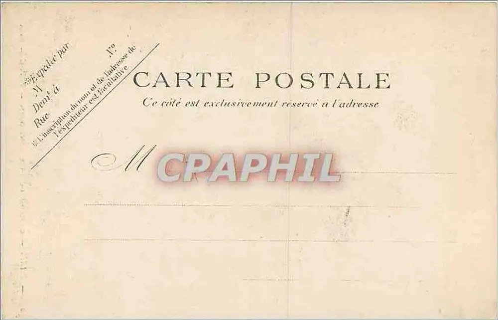 Cascata do parque Montsouris — P.A.C. — Paris - Verso