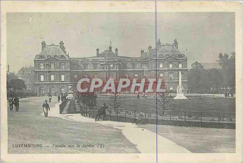 Luxemburgo — Fachada sobre o Jardim (2) - Frente