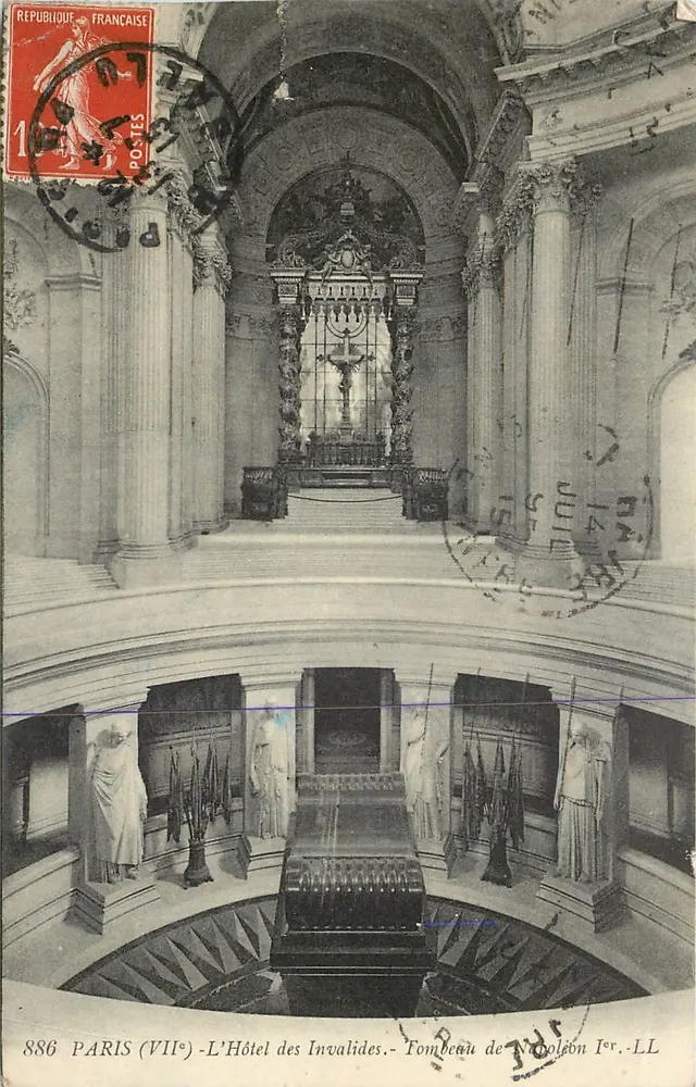 O Hotel dos Inválidos - Túmulo de Napoleão I - LL - Frente