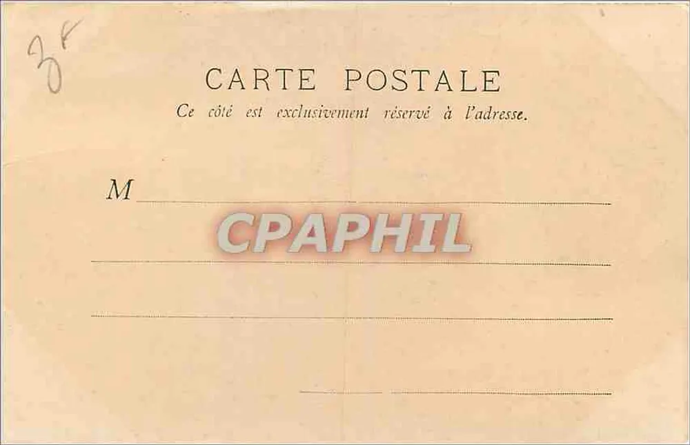 Bois de Boulogne - Chalets du Cycle — B.F., Paris, n°31 - Verso