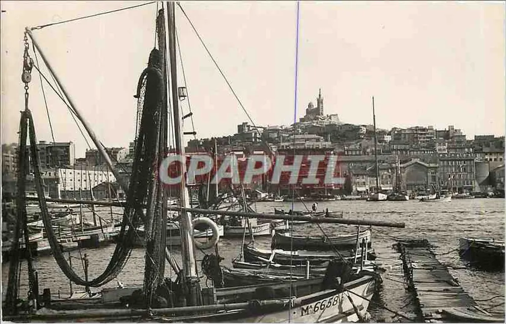 Marselha - Um canto do porto — A. Tardy, n° 638 - Frente