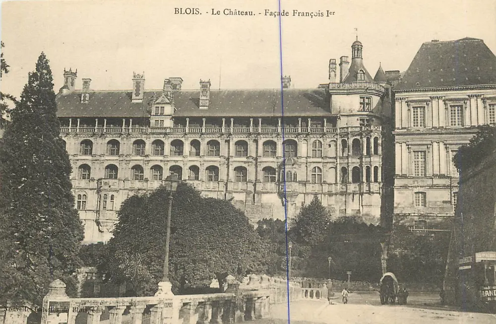 Blois - Le Château - Façade François Ier — Nouvelles Éditions de Blois, édit. - Recto