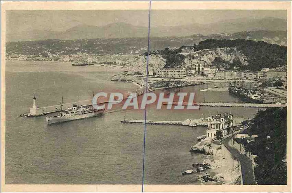 Promenade am Mont-Boron — Côte d'Azur — L. Gilletta et Cie, Nice - Vorderseite