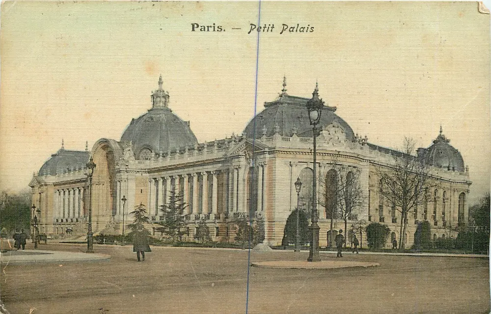Paris — Petit Palais — Editora desconhecida, número de série não visível - Frente