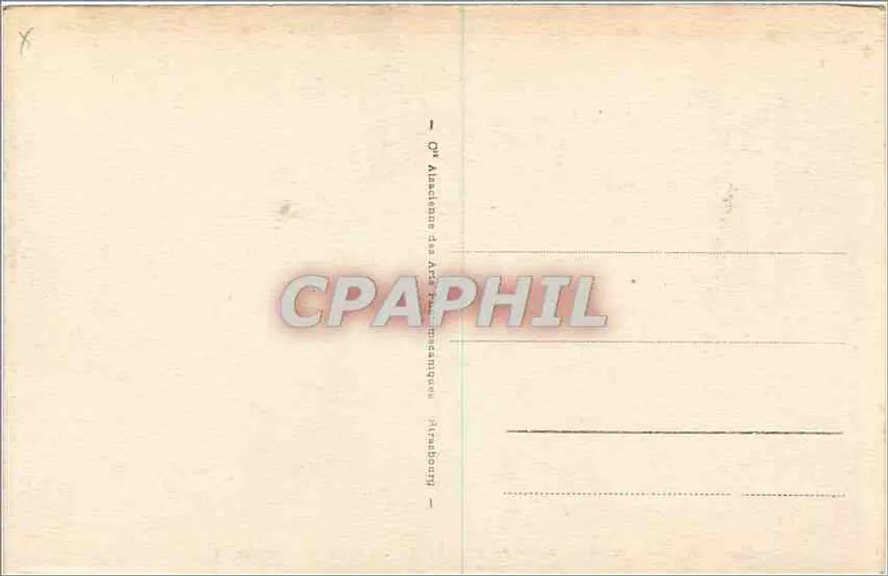 Env. de Bagnères-de-Bigorre — La route du Tourmalet — Éditeur : Atelier des Arts Pharmaceutiques, Ribaute - Verso