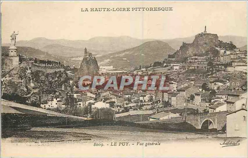 Le Puy - Allgemeiner Blick — Die malerische Haute-Loire — Verlag Bégnin, Vichy - Vorderseite