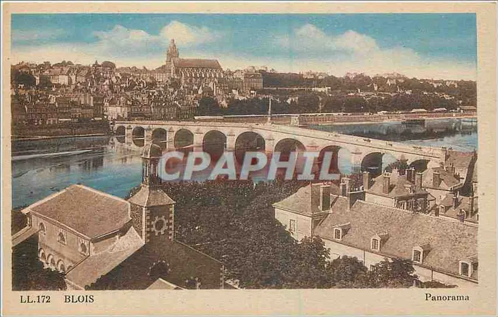 BLOIS — Panorama — Cie des Arts Mécaniques, Paris - Frente