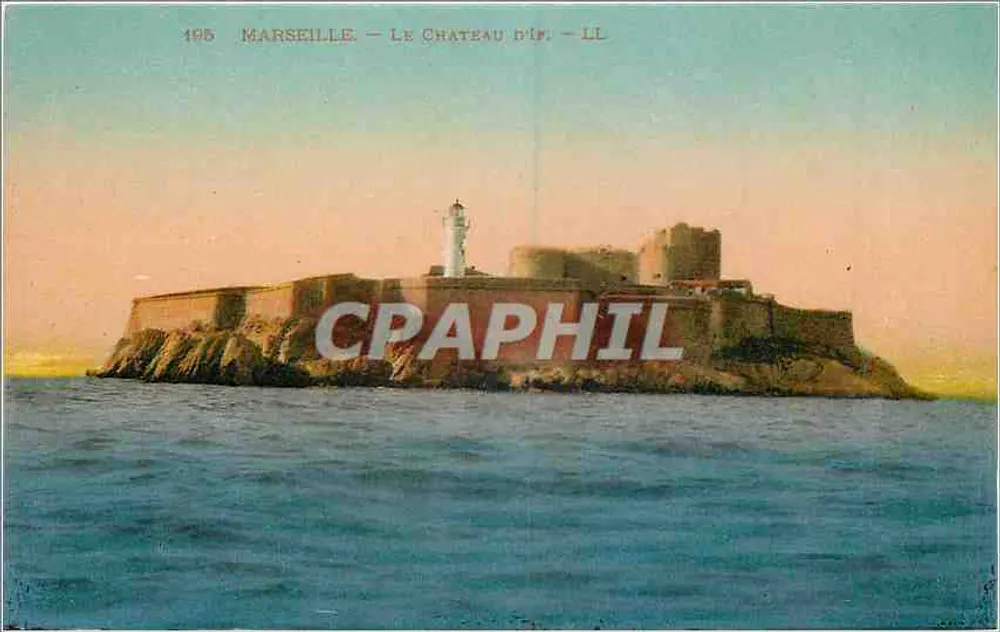 Marselha — O Castelo de If - Frente