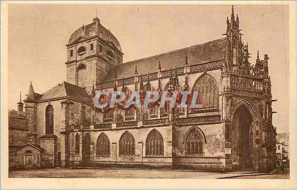 Notre-Dame Church of Alençon — general view — Lévy & Neudorff, Paris - Front