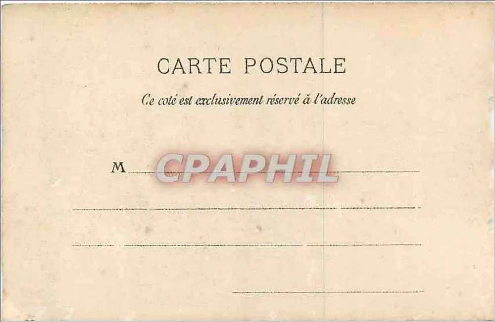 Mireille — Excerto de 'Mireille' de Frédéric Mistral — A C.P.A. Paris, n° 677 bis - Verso