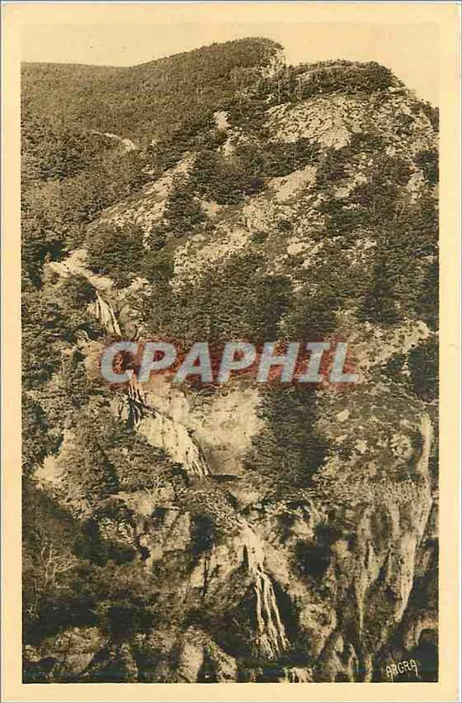 Mont-Aigoual — As Cataratas do Hérault — Arts Graphique Gouloise - Frente