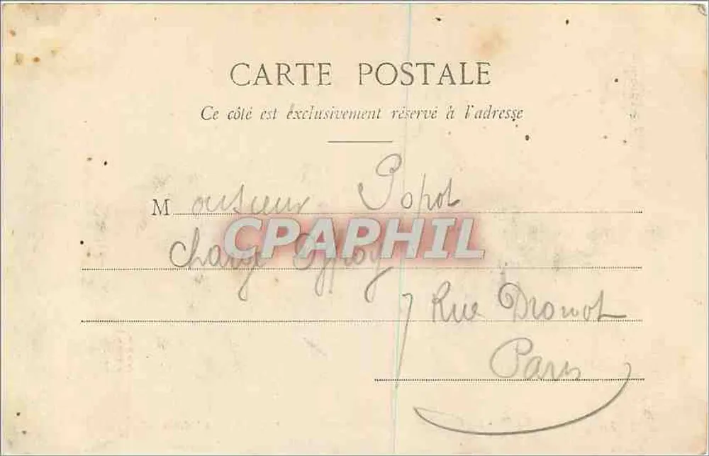 Granville - La Grande Porte, Boulevard Vaufléury — Geoffroy-Choinel, Granville - Verso