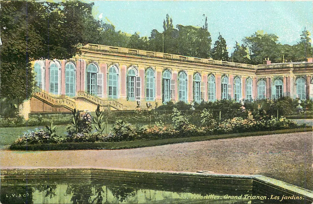 Versailles. Grand Trianon. Les jardins — L.V.R.C. — n°26 - Frente