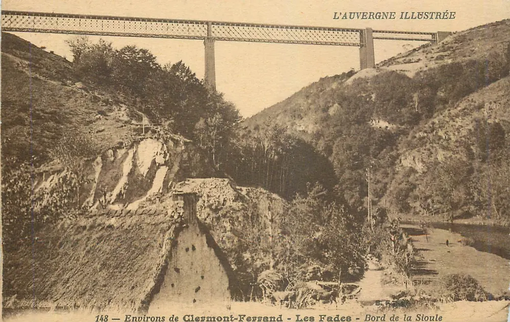 Umgebung von Clermont-Ferrand — Les Fades — Ufer der Stoule — L'Auvergne Illustrée n°148 - Vorderseite
