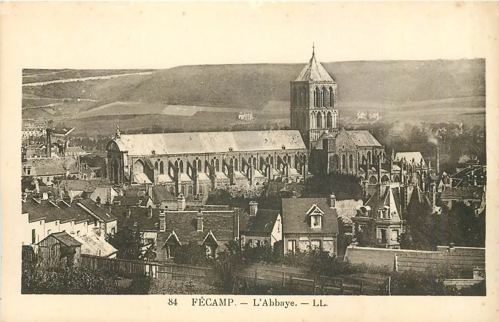 Fécamp — A Abadia — LL. - Frente