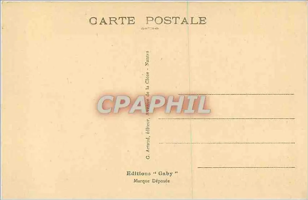 Le Mans — L'Église Notre-Dame-de-la-Couture — Saby - Verso