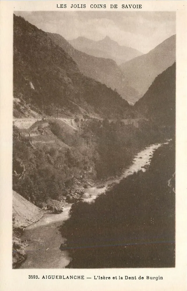 एग्यूब्लांच - ल'इसेर आरा डेंट डे बर्जिन - लेस जोली कोइन्स डे सावोइ - एबीसी एडिशन - आगे