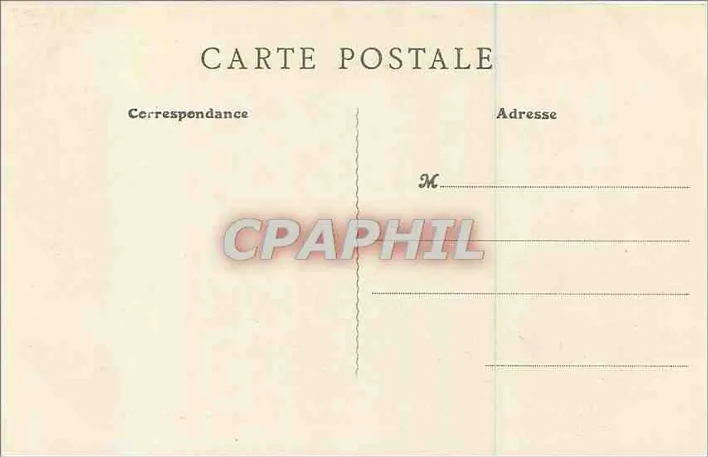Forêt de Fontainebleau — La Roche qui tremble — B.F., Paris - Verso