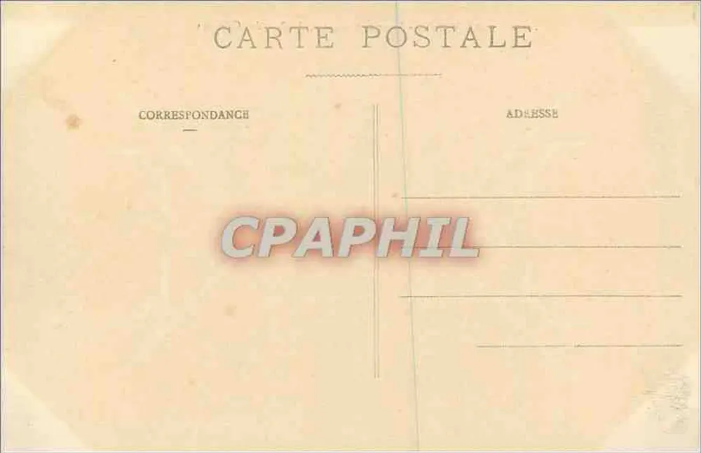 Vichy - Serre et Orangerie du Parc des Célestins — Éditeur P. B., Place des Quatre-Chemins, Vichy - Verso