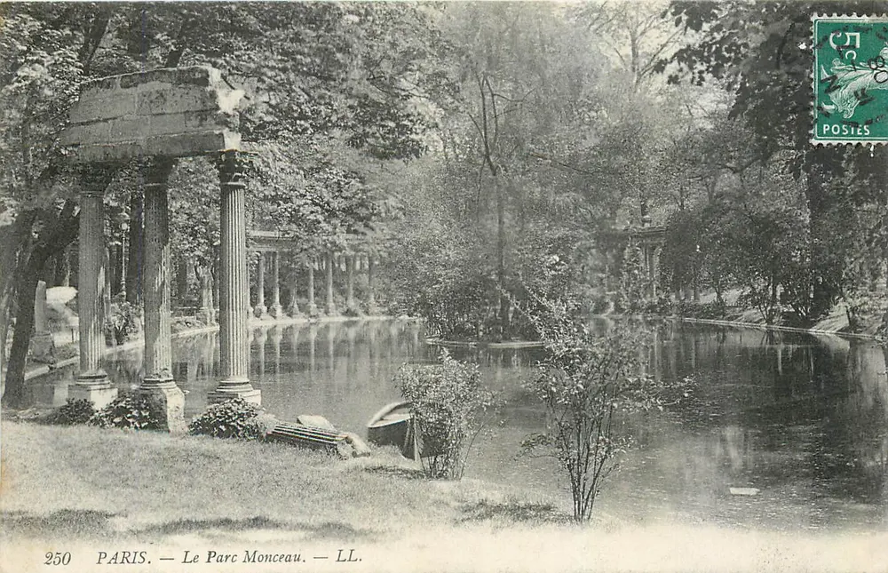 Paris — O Parc Monceau — LL. — n° 250 - Frente