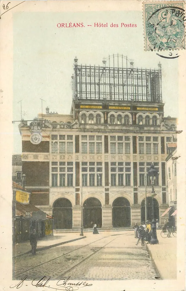 Orléans -- Hotel das Correios -- Editor L. Chambé - Frente