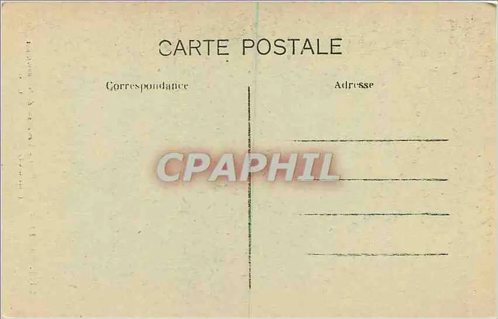 Paris — O Panteão — Monumento da Convenção (Lado direito) — Bilhete postal moderno n°1671 - Verso