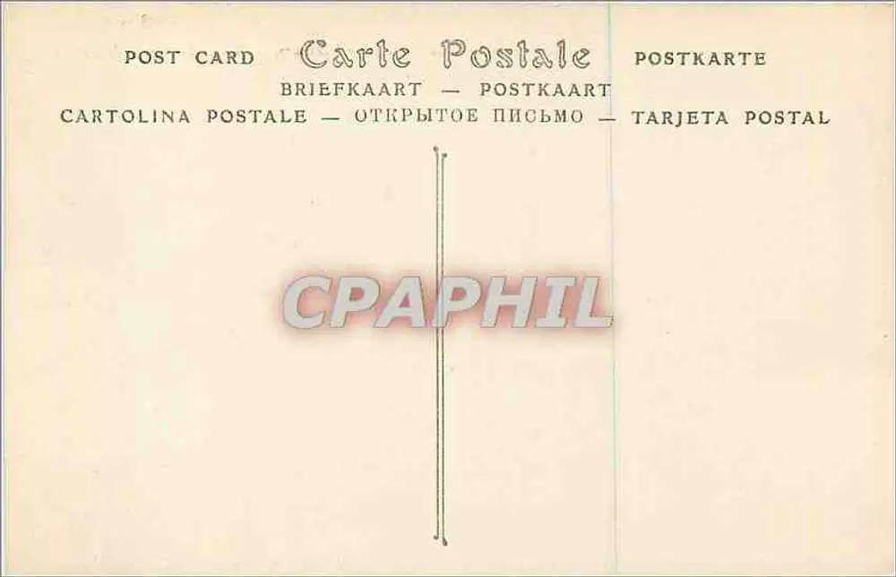 Vallei van de CURE. Pierre-Perthuis, la Roche percée — ND Phot. - Achterkant