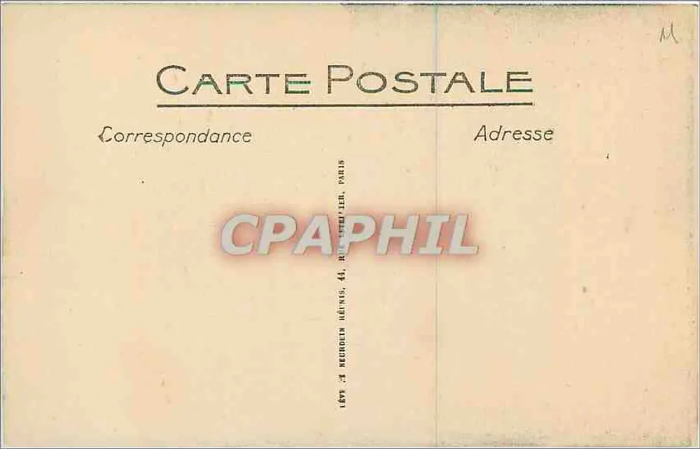 Ilha de Trévallon — Les Baux — Bona de l'Île — Editor Lévy, Paris - Verso