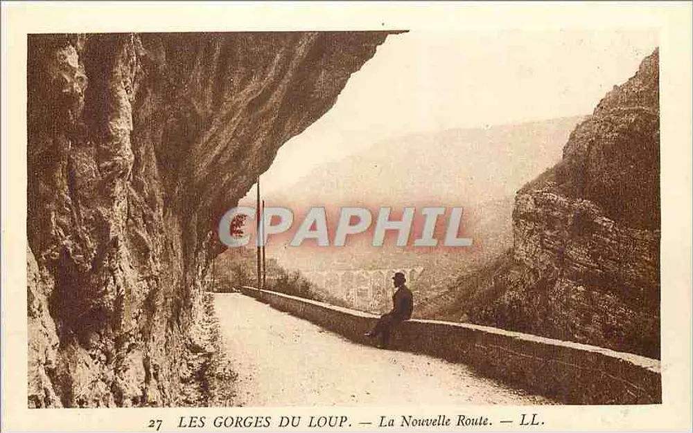Les Gorges du Loup — La Nouvelle Route — LL. - Recto