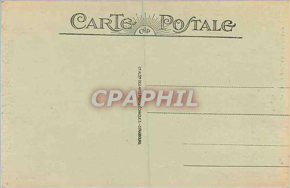 St-Sauveur - Entrée par la Route de Luz — éditeur Pintat, n°19 - Verso