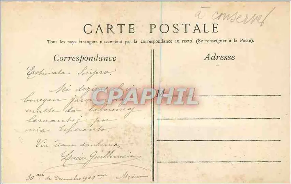 Meaux — A Marne — Vista geral — Graphphil - Verso