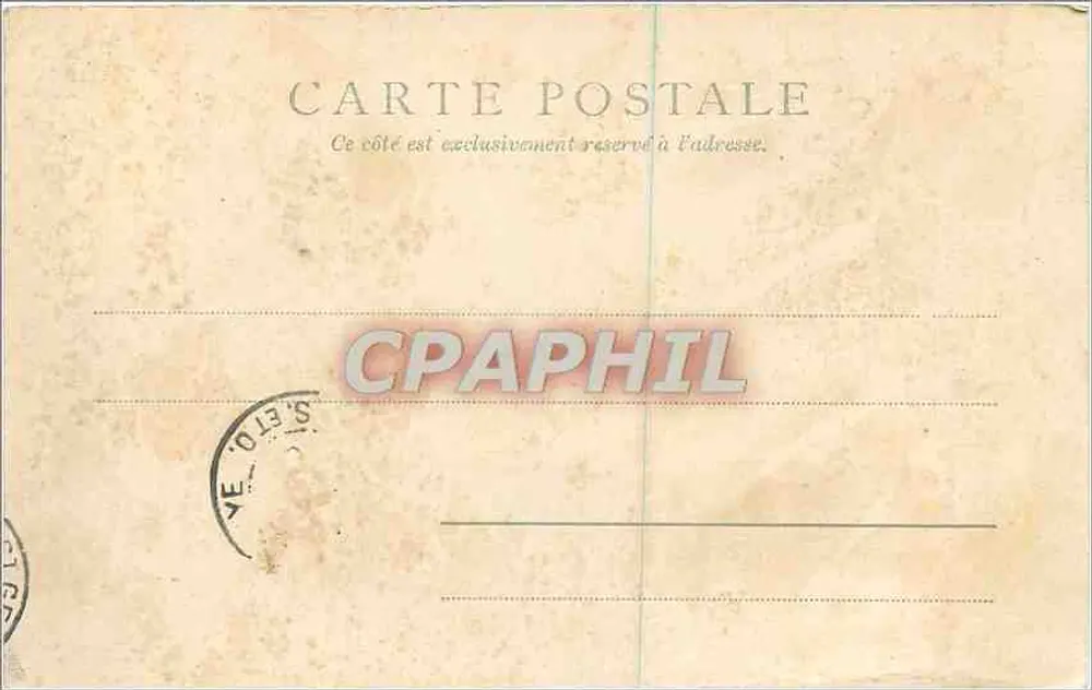 A Virgem dos Ingleses — St. Germain-en-Laye — Paris, editor R. F. 1682 - Verso