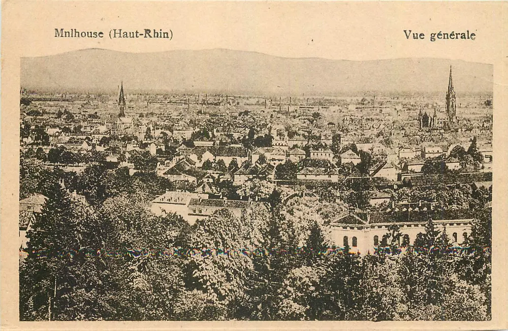 Mnllhouse (Haut-Rhin) — Vista geral — Maison d'édition d'Art absolu, Strasbourg - Frente