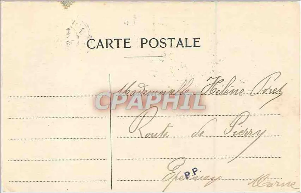 Montmort - O Castelo - A Porta de Entrada (B) — A Champagne Ilustrada, Editor Epernay, n° 223 - Verso