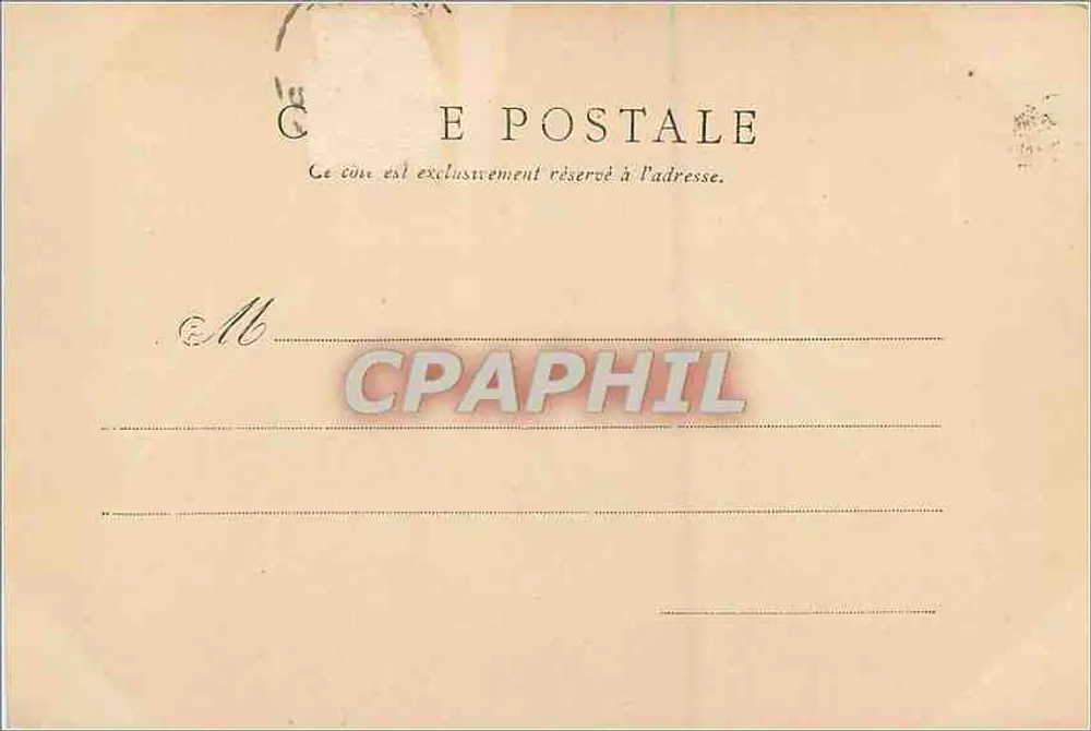 Fort de Vincennes. O Donjon — Hachette, editor Paris — BL. L. foto. - Verso