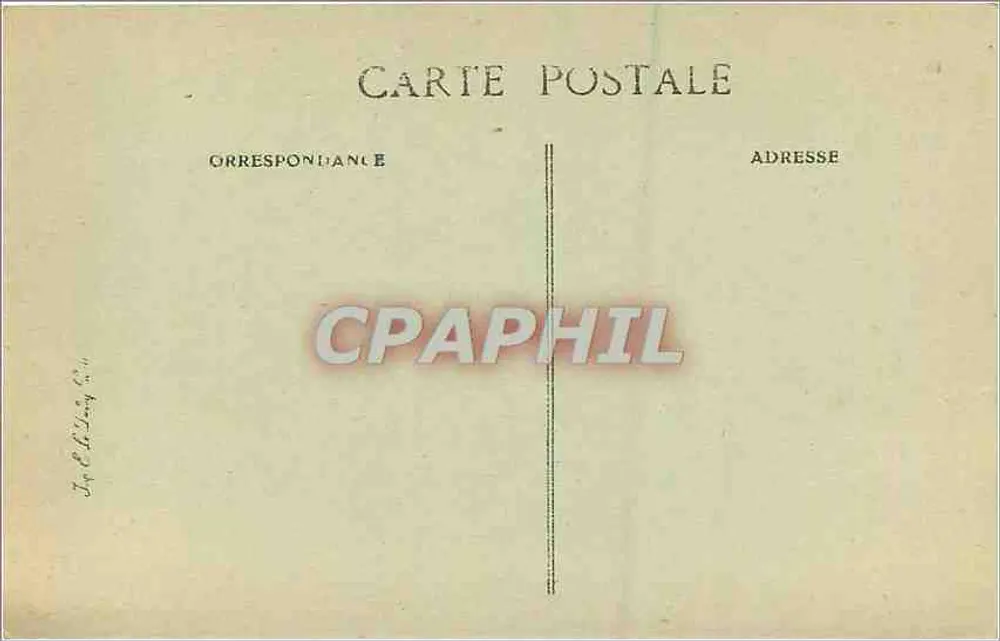 Arc ou Portique de Vincennes — vue historique — éditeur N. Langlois, Paris - Verso